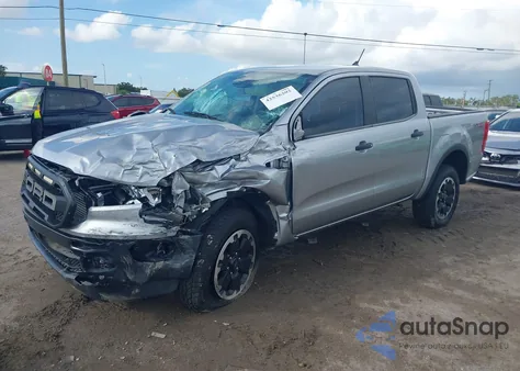 2021 Ford Ranger Xl z USA, uszkodzony, nr VIN 1FTER4EH9MLD28376